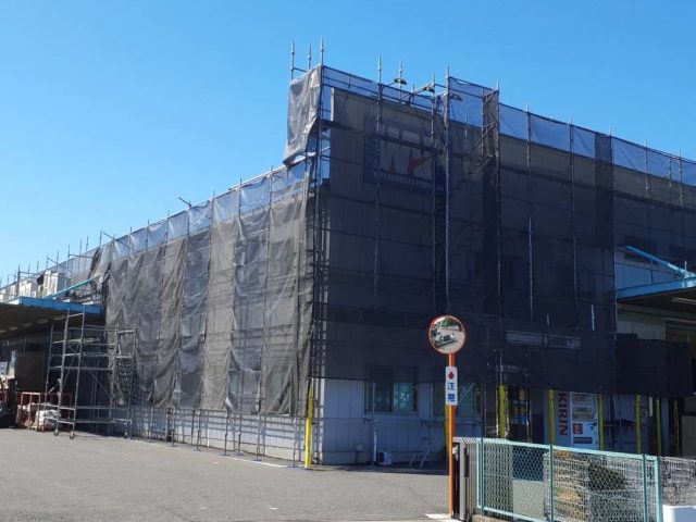 越谷市　　工場　外壁塗装工事